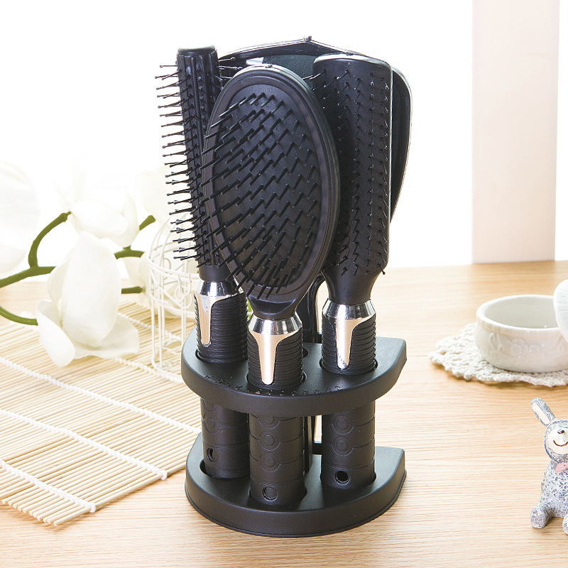 Beauty Makeup Background - 4pcs Hair Styling Set With Mirror