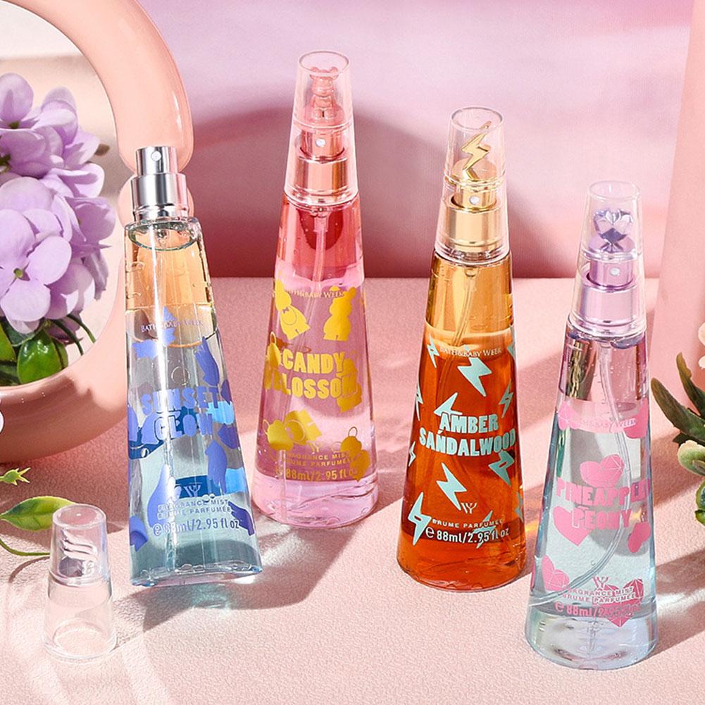 Woman Beauty Makeup - 4 Scents Women's Body Mist Set,