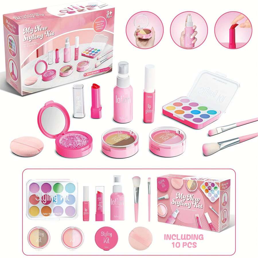 Beauty Real Makeup - Children's Makeup Toy Set Simulated Beauty