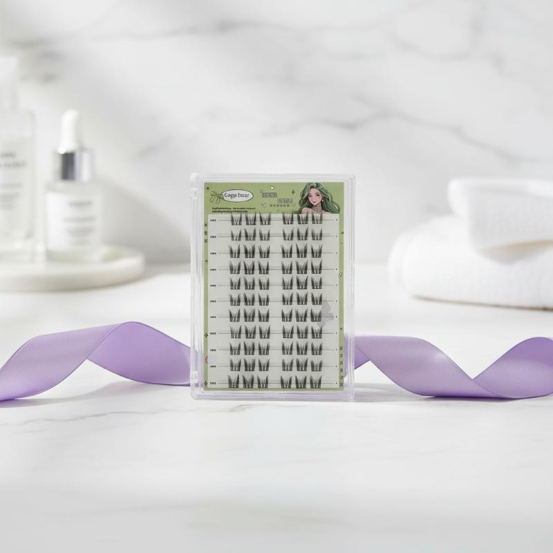 False Eyelashes Natural - No-Glue False Eyelashes Easy Application Natural