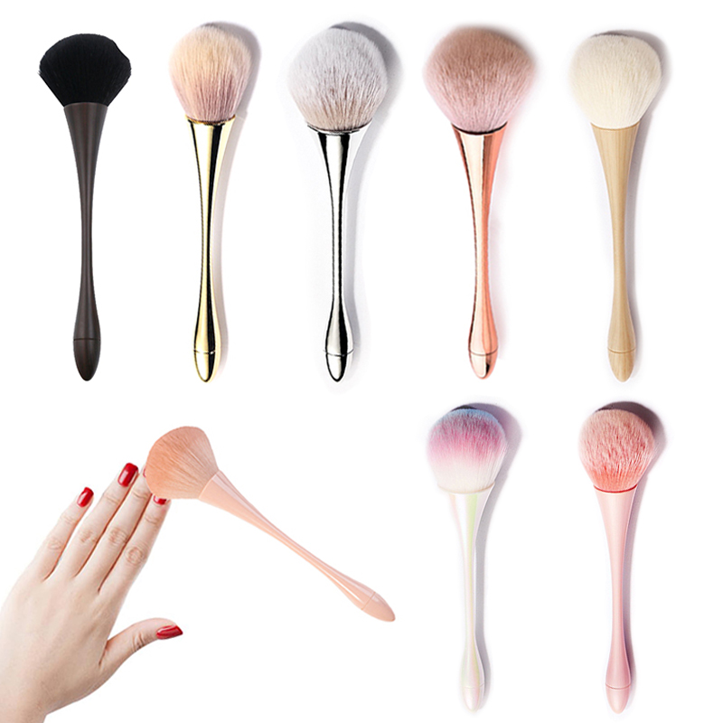 Beauty Makeup Background - Clean Nail Dust Nail Art Brush