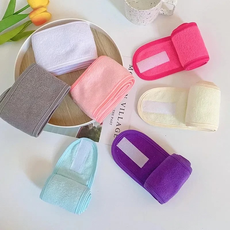 Woman Beauty Makeup - 1/3/5 Pcs Headbands Velcro Sports Yoga