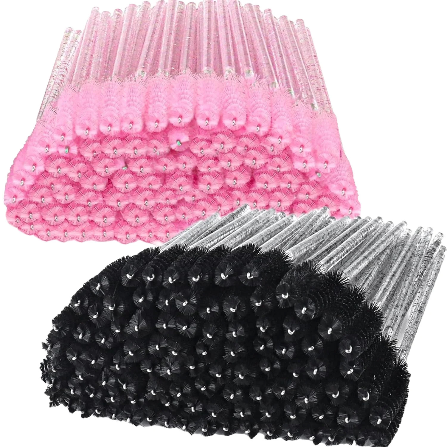 Beauty Makeup Background - 500pcs Eyelash Brushes Wands for Beauty