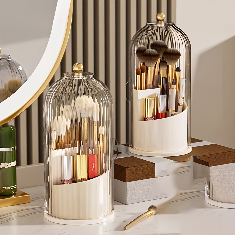 Beauty Makeup Store - 5-Piece Set, 360-Degree Rotating Dust-Proof Beauty