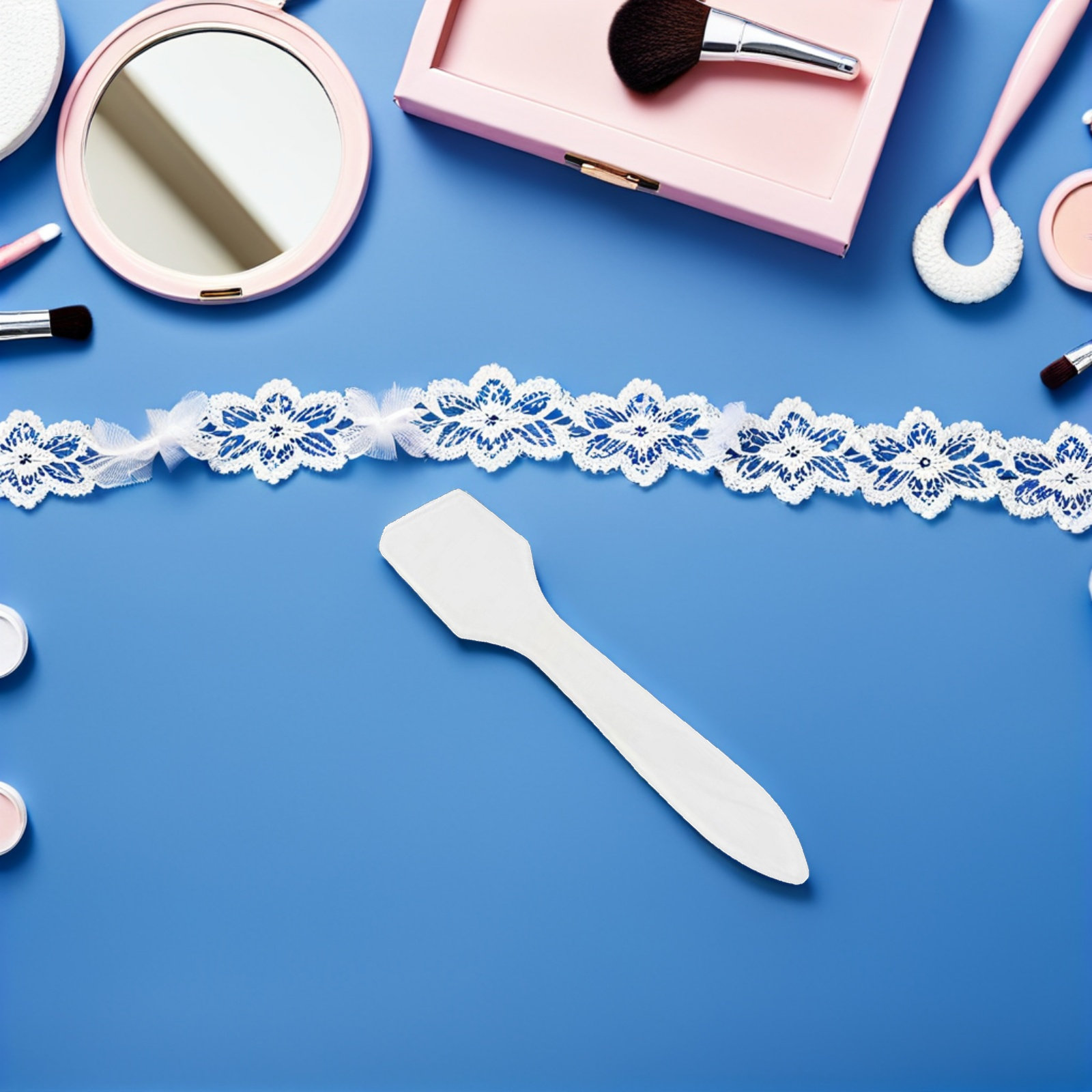 Woman Beauty Makeup - 50Pcs Spatula Scoop Mask Spatula for
