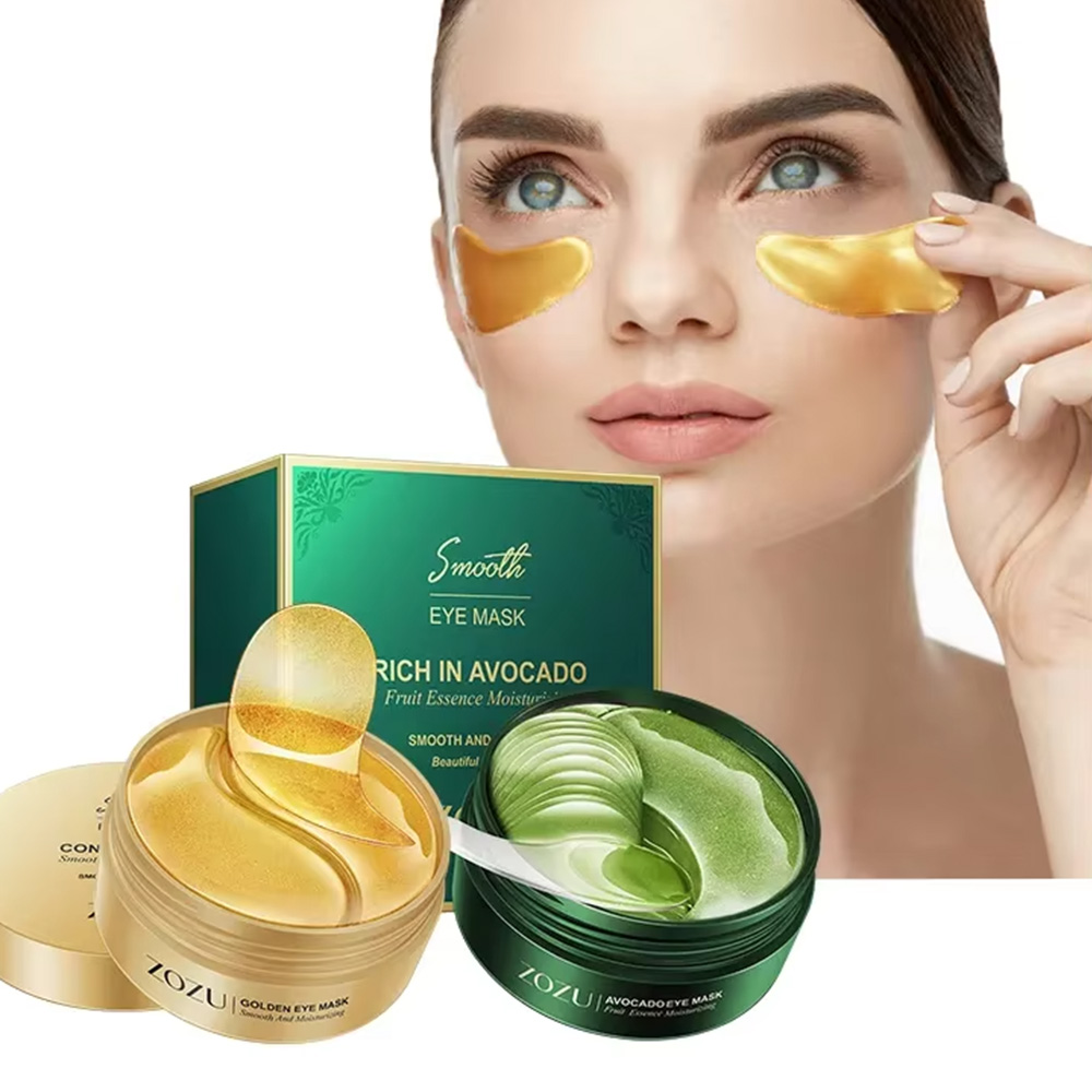 Collagen Eye Patch - 24K Golden Eye Gel Patch Avocado