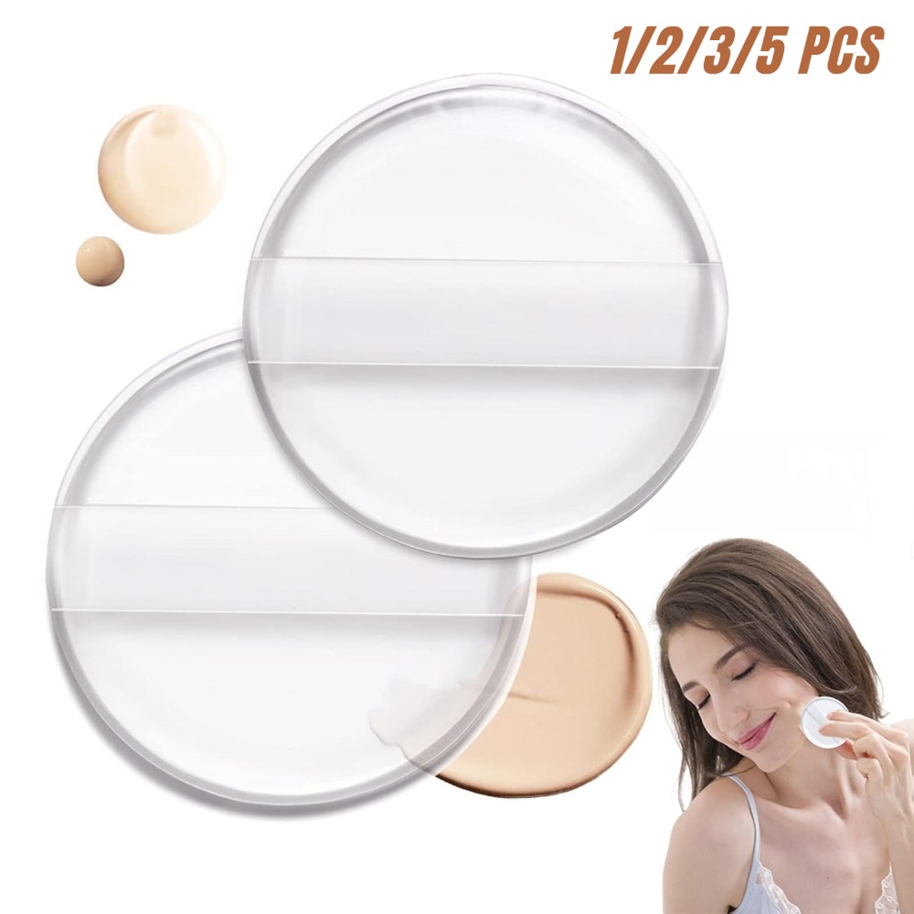 Beauty Bay Makeup - 1-5Pcs Silicone Cosmetic Puff Soft Makeup