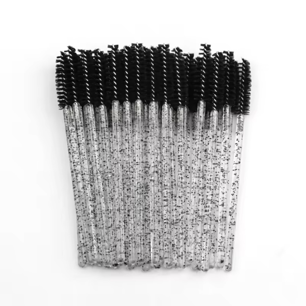 Beauty Makeup Background - 50-100PCS Crystal Eyelash Brush Combs Professional