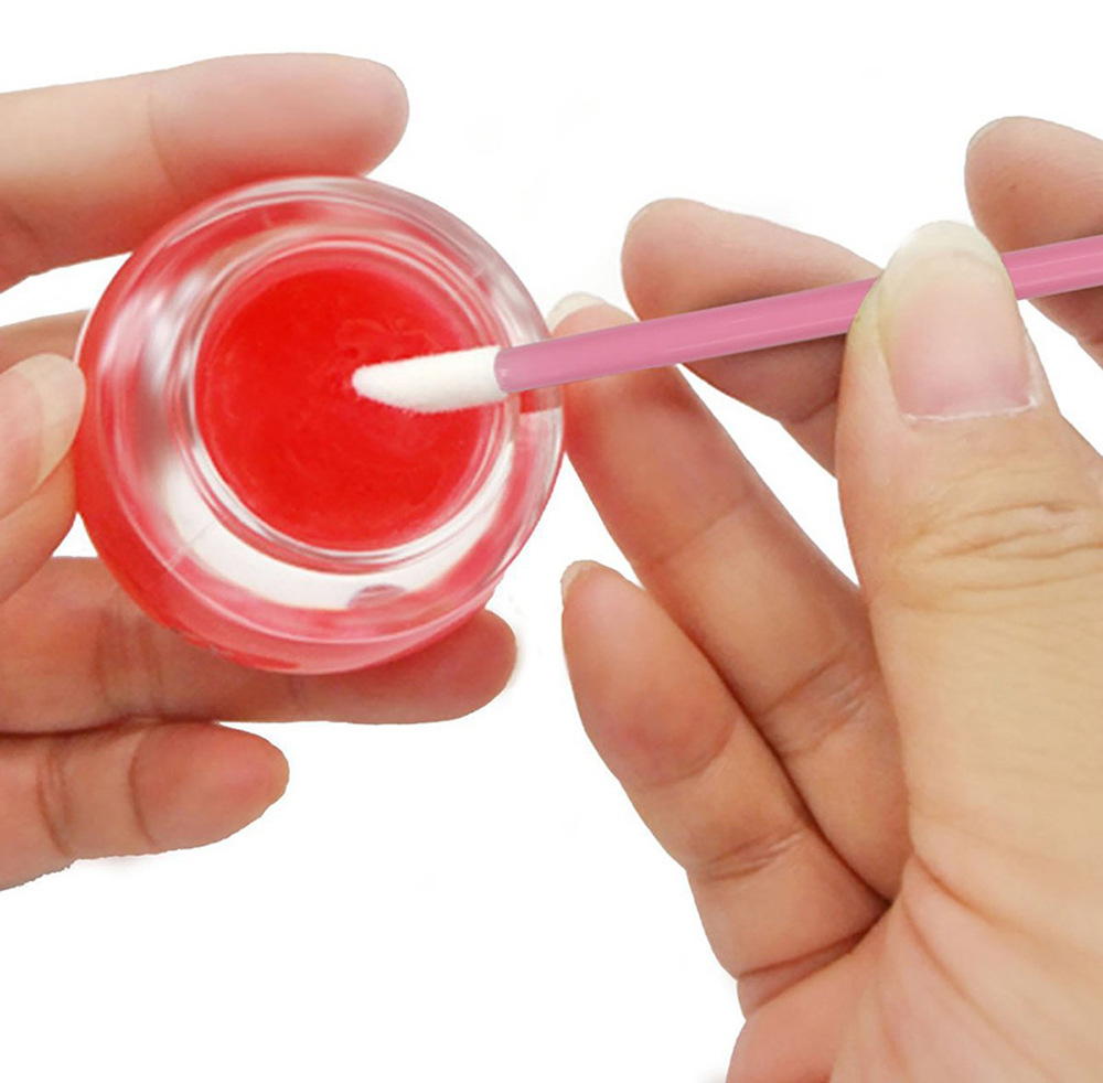 Disposable Lip Brush 100Pcs Ey - Beauty Makeup Products 评论和价格