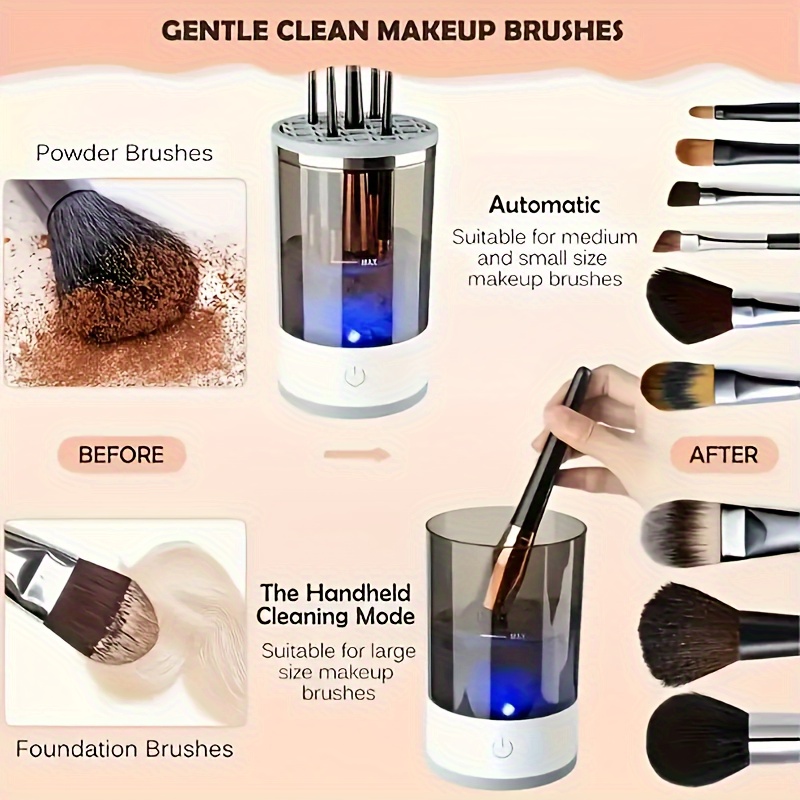 Automatic Electric Makeup Brus - Beauty Makeup Products 评论和价格