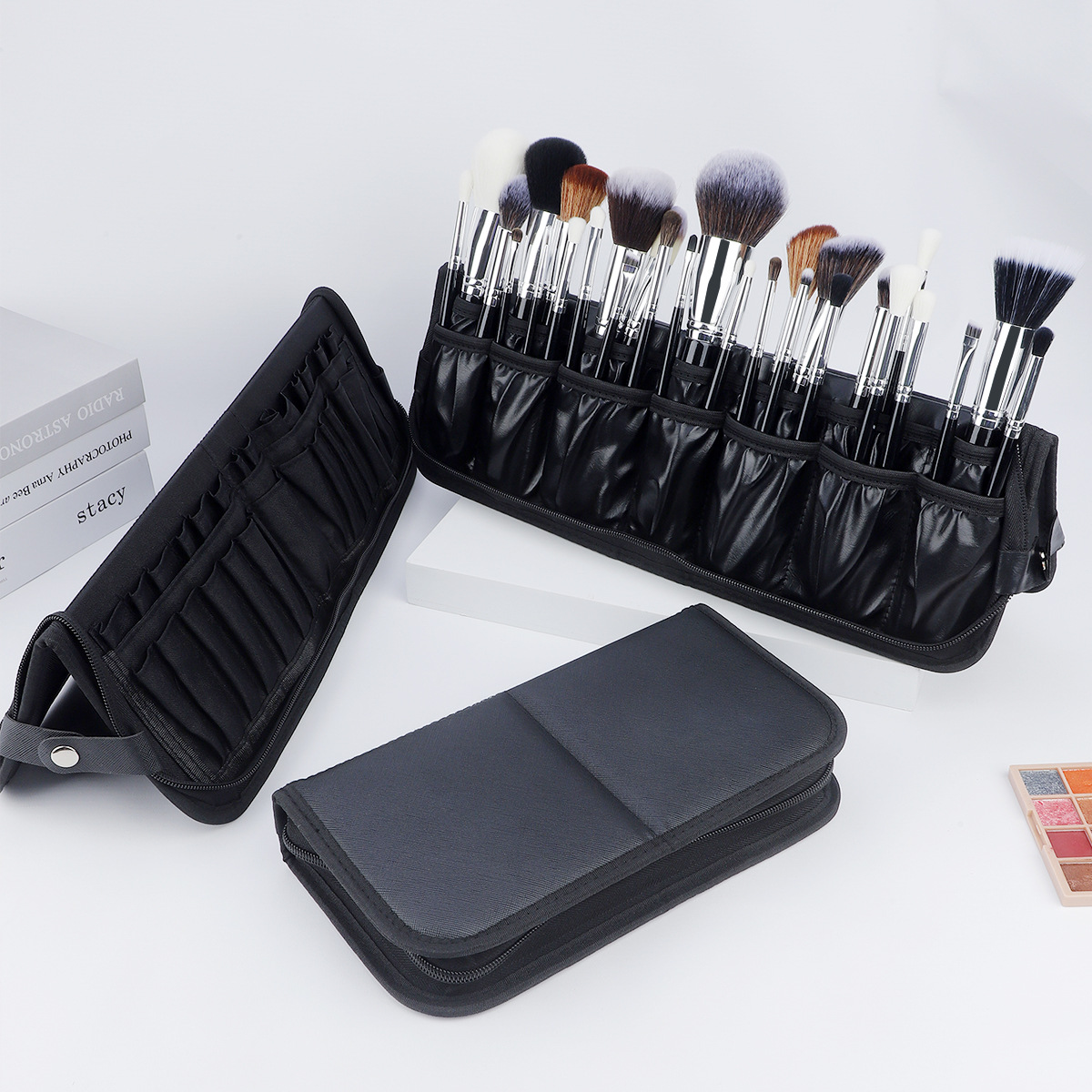 Large Black Foldable Makeup Ba - Beauty Makeup Background 评论和价格