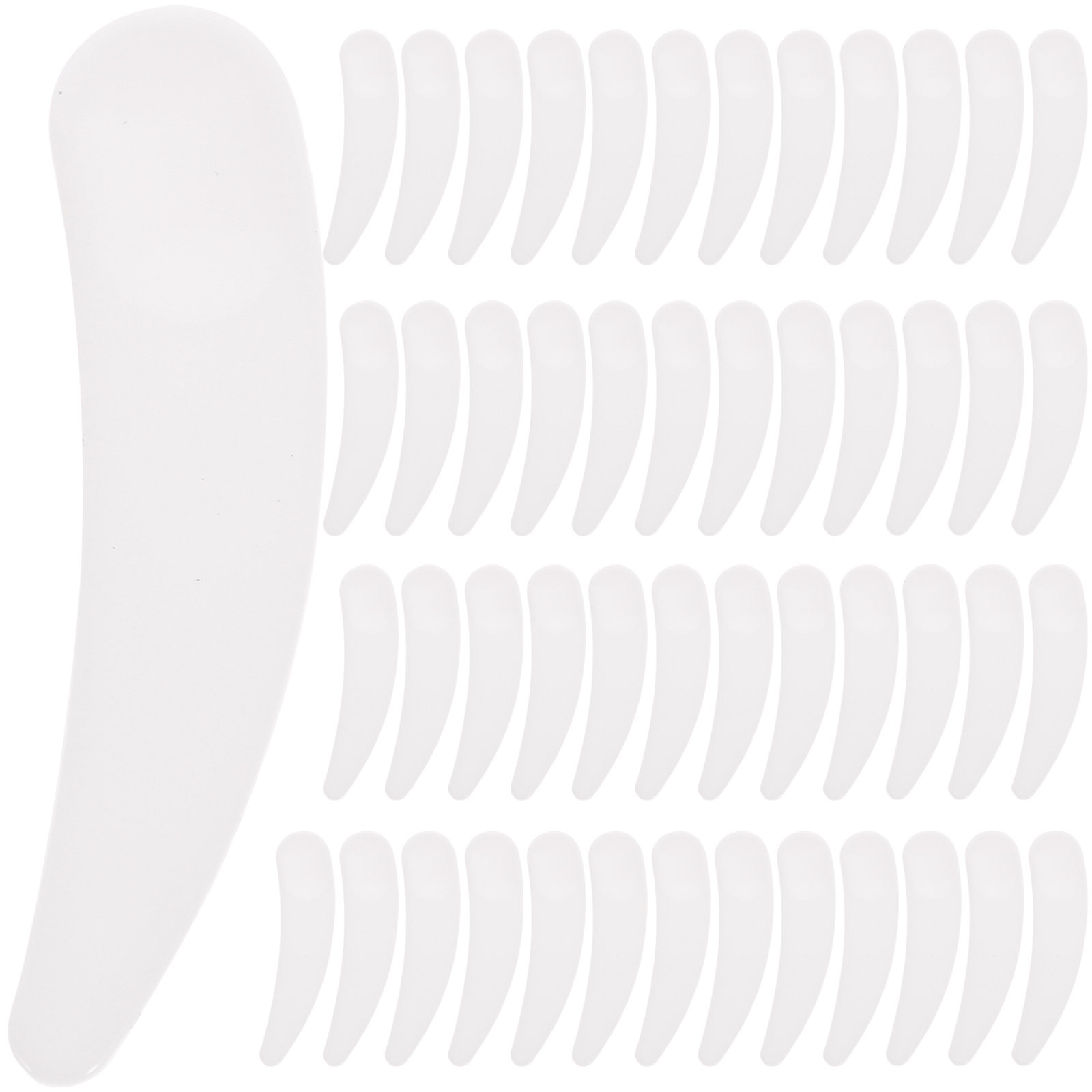 50Pcs Spatula Spoon Facial for - Beauty Makeup Products 评论和价格