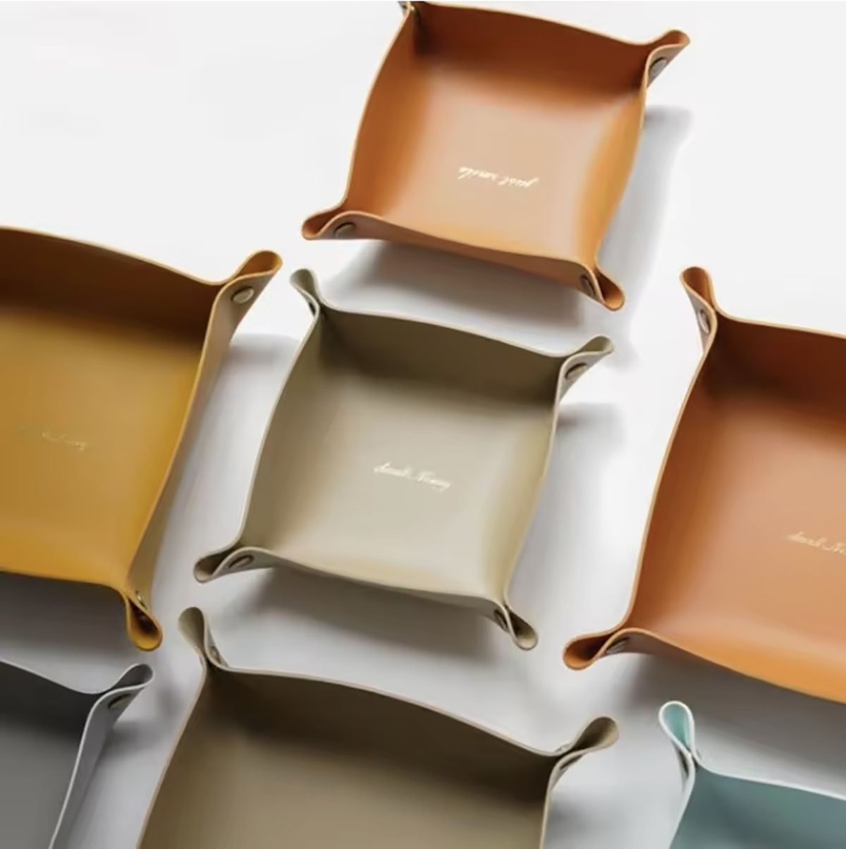 Nordic Style Leather Storage T - Beauty Makeup Box 评论和价格