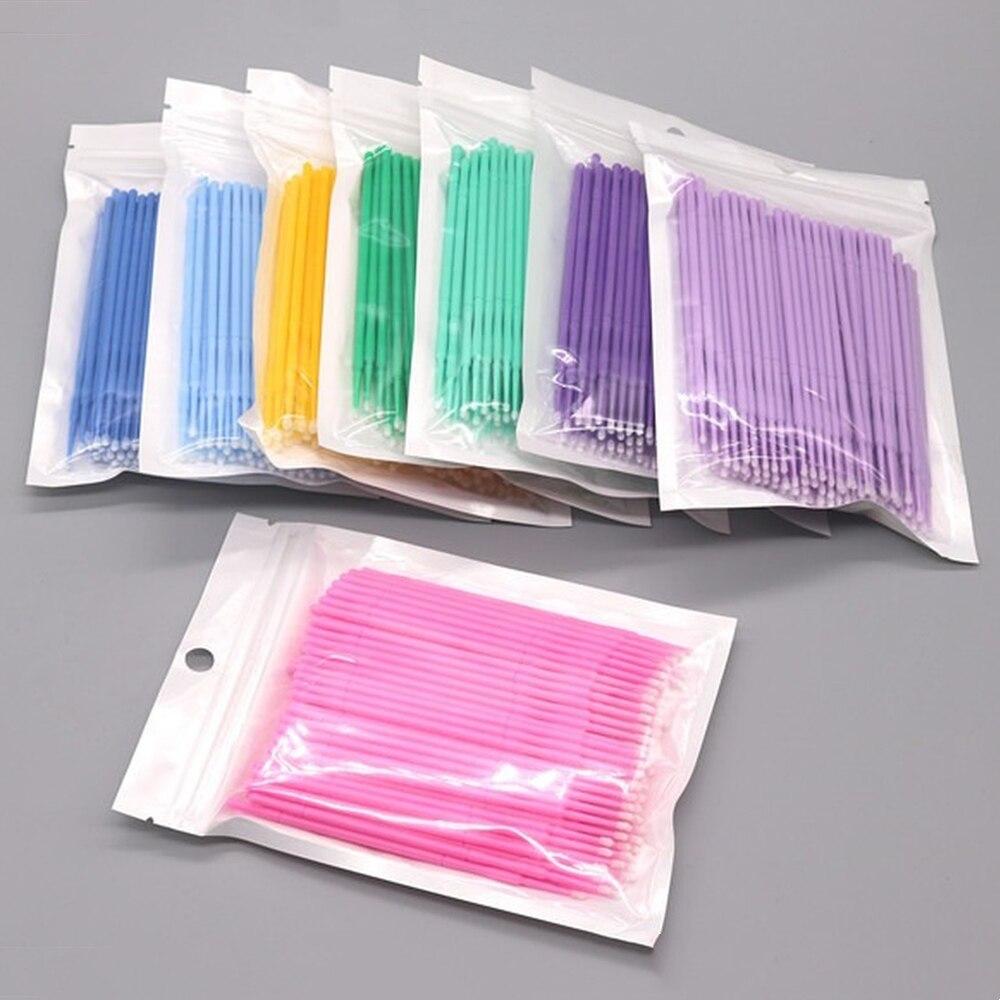 100pcs/lot Micro Brushes Make  - Blush Brush Kabuki 评论和价格