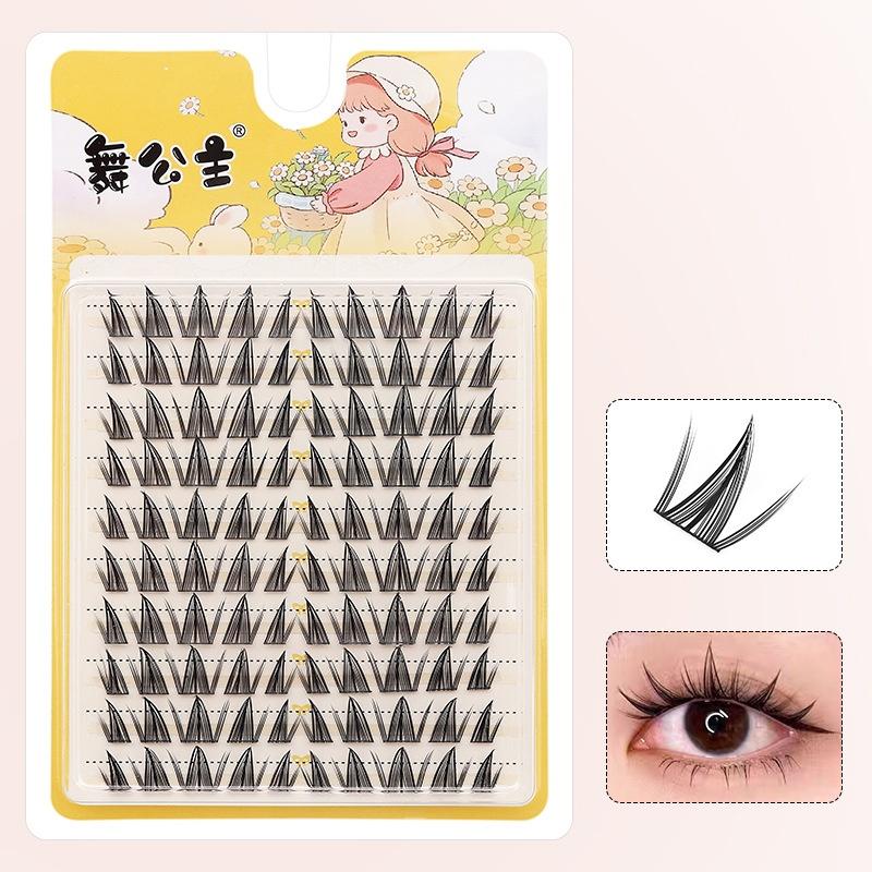 Hot Sale 10 Rows Individual Ey - False Eyelashes Natural 评论和价格