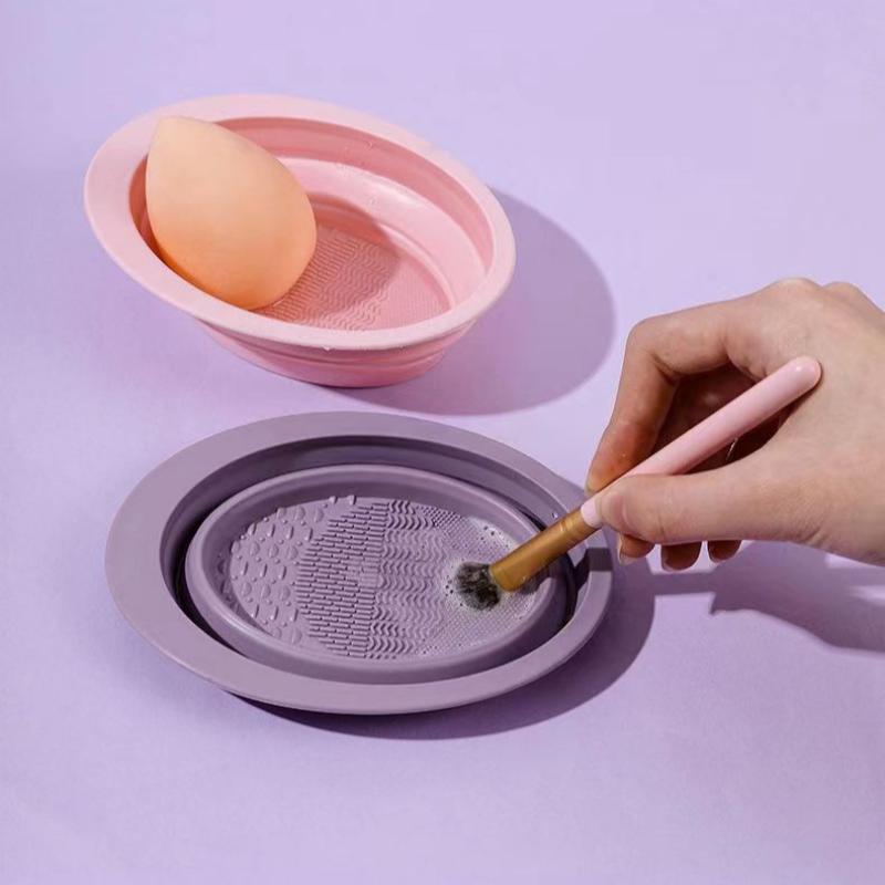 Folding Powder Puff Cleaning B - Beauty Makeup Products 评论和价格