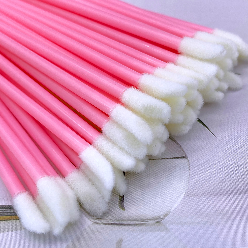 100Pcs Disposable Lip Brush Ey - Beauty Makeup Products 评论和价格
