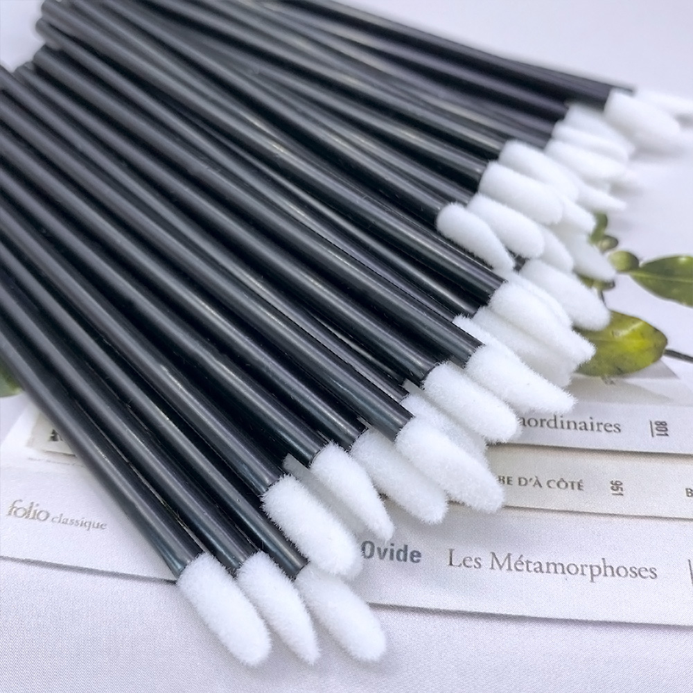 100Pcs Disposable Lip Brush Ey - Beauty Makeup Products 评论和价格