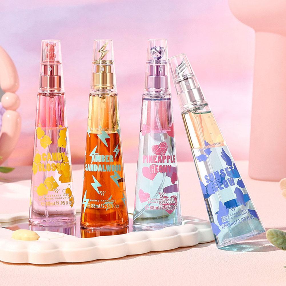 4 Scents Women's Body Mist Set - Woman Beauty Makeup 评论和价格