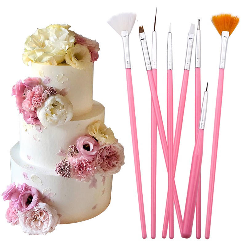 15Pcs/Set Sugar Craft Brush Fo - Blush Brush Kabuki 评论和价格