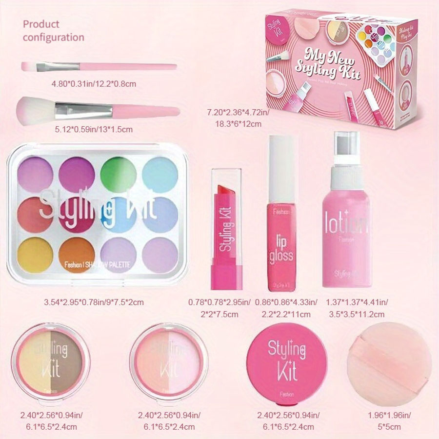 Children's Makeup Toy Set Simu - Beauty Real Makeup 评论和价格