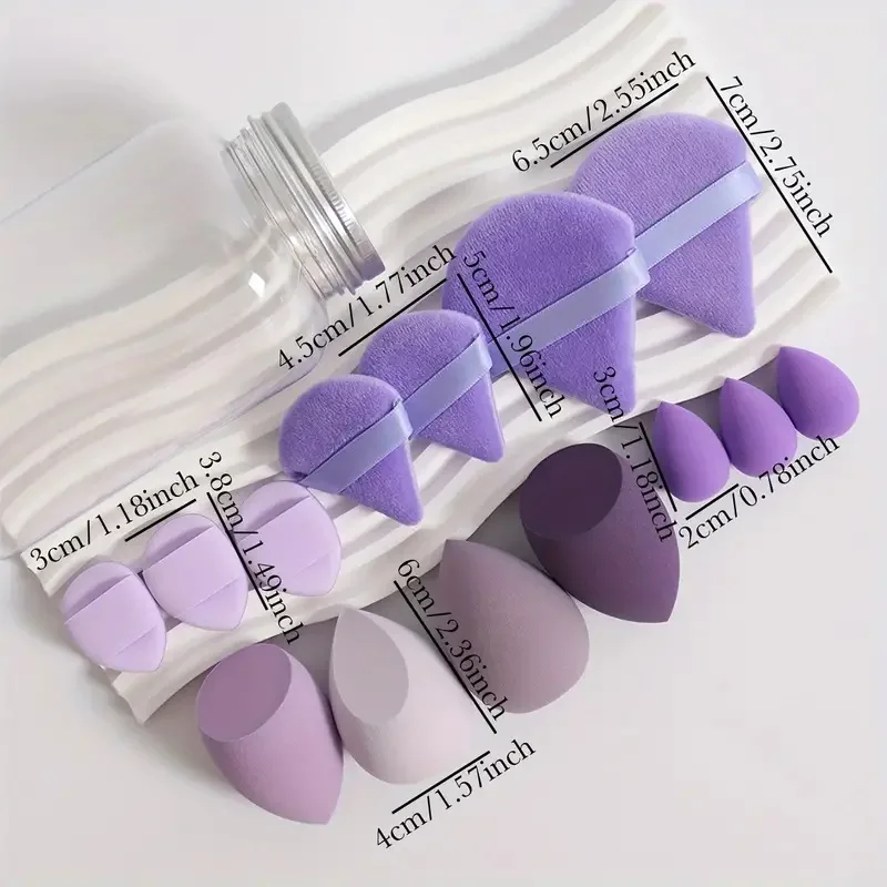 14Pcs Makeup Sponge Set Beauty - Beauty Bay Makeup 评论和价格