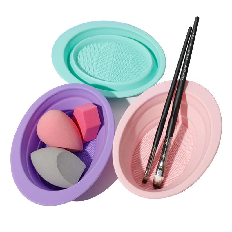 Soft Silicone Makeup Brush Cle - Beauty Makeup Background 评论和价格