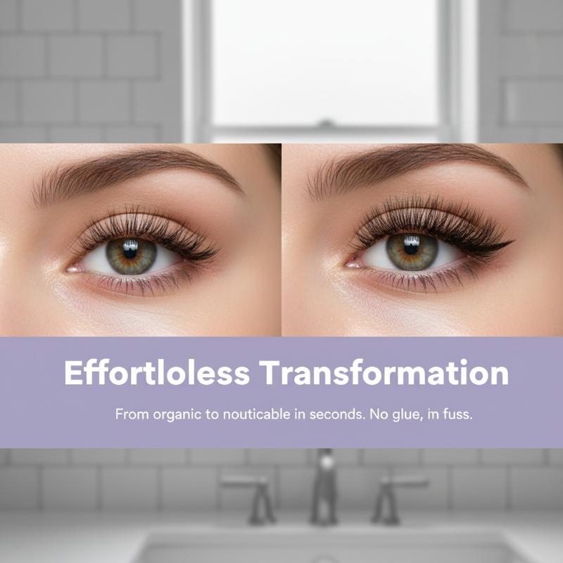 No-Glue False Eyelashes Easy A - False Eyelashes Natural 评论和价格