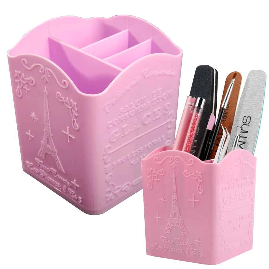 4-Compartment Nail Art Brush H - Beauty Makeup Products 评论和价格