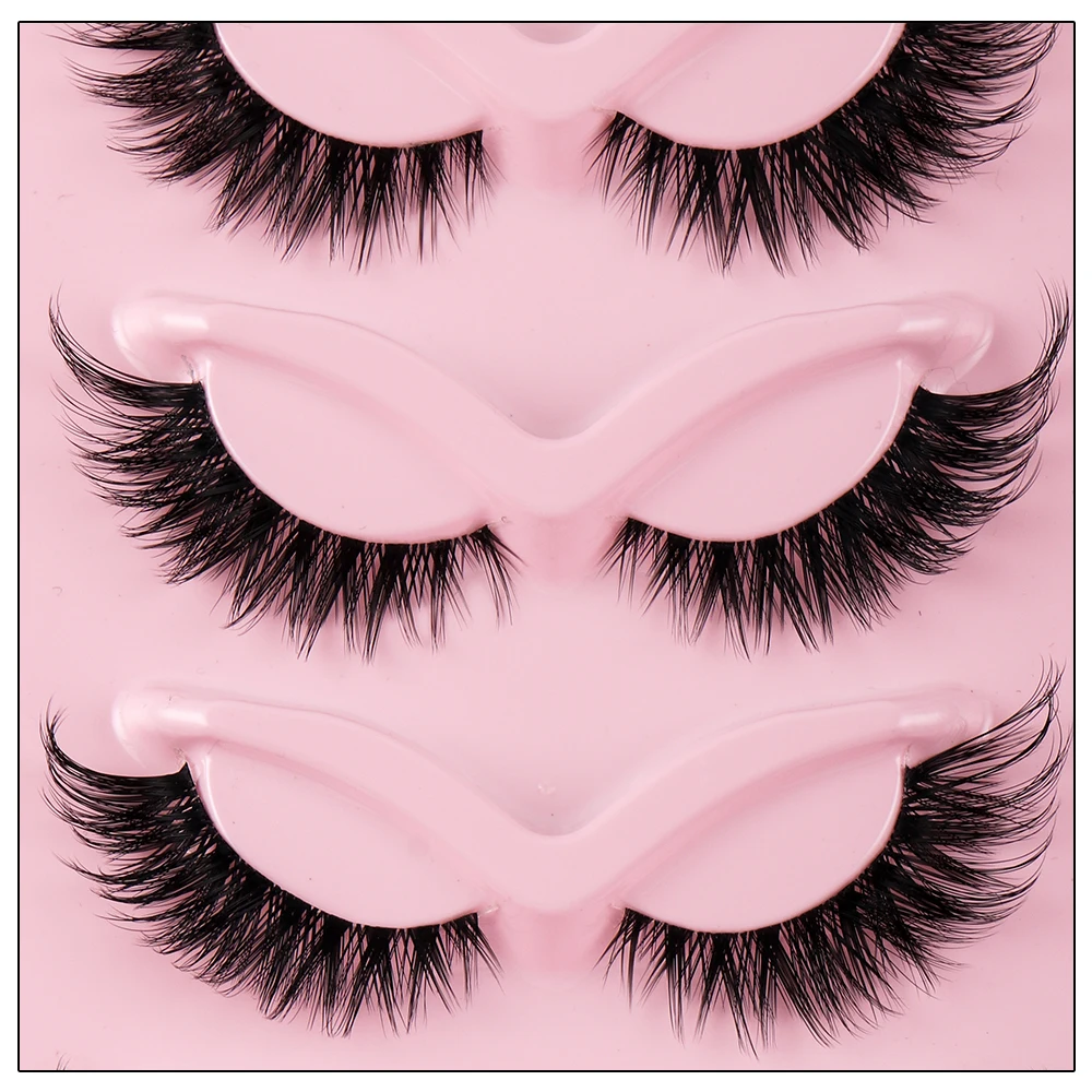 Cat Eye 5 Pairs 3D Natural Fal - Your Beauty Makeup 评论和价格