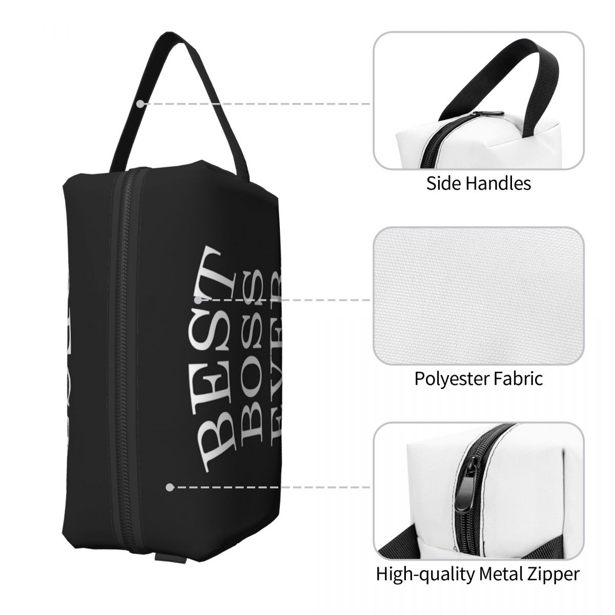 Lady Best Boss Ever Makeup Bag - Beauty Forever Makeup 评论和价格