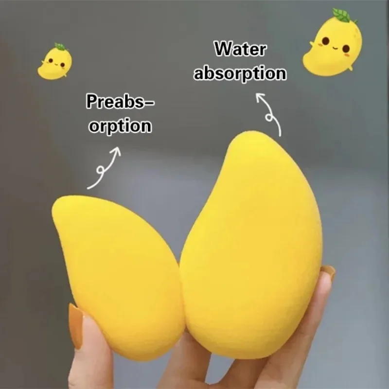 1Pcs New Mango Shape Soft Make - Beauty Bay Makeup 评论和价格