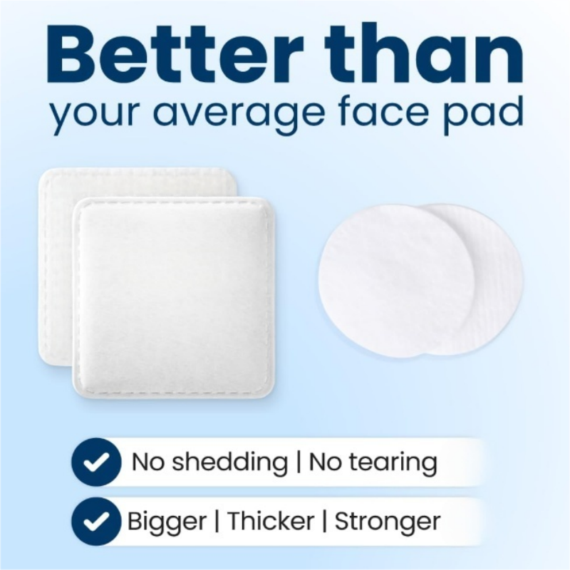 100pcs Large Cotton Pads for M - Kiss Beauty Makeup Remover 评论和价格