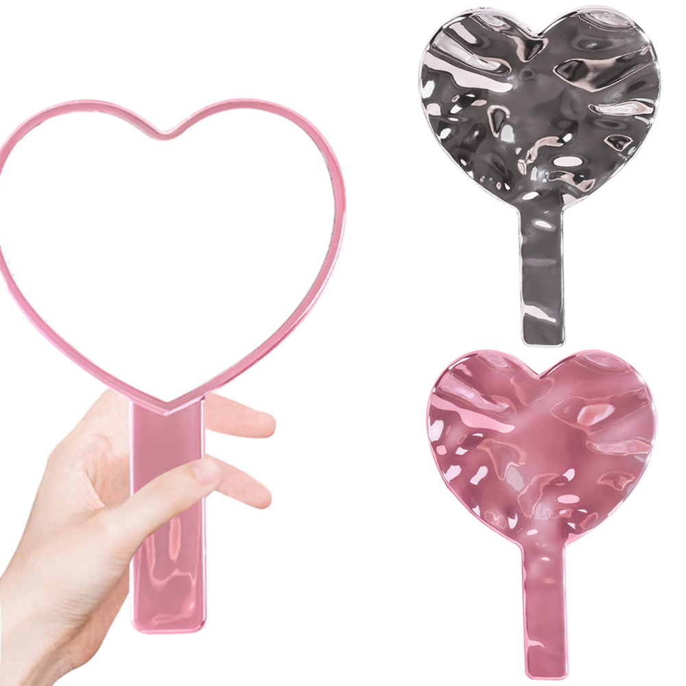 1pc Handheld Makeup Mirror Ele - Woman Beauty Makeup 评论和价格