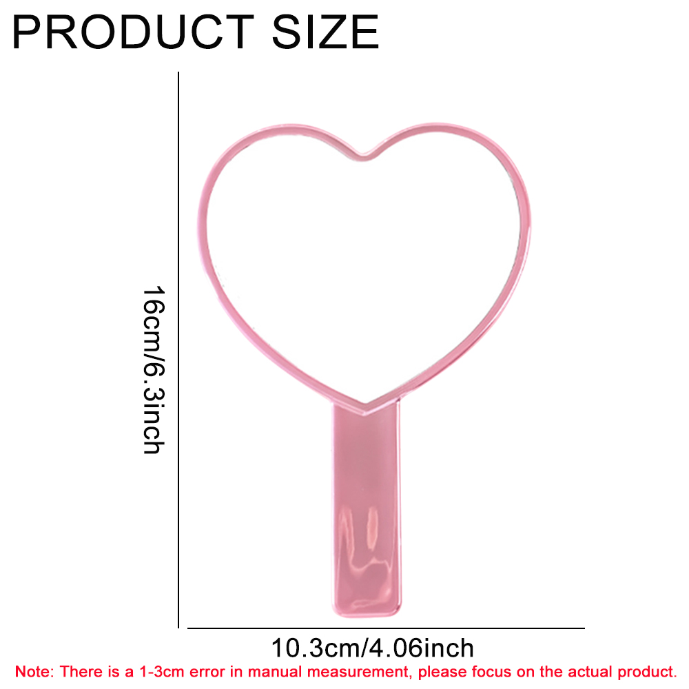 1pc Handheld Makeup Mirror Ele - Woman Beauty Makeup 评论和价格