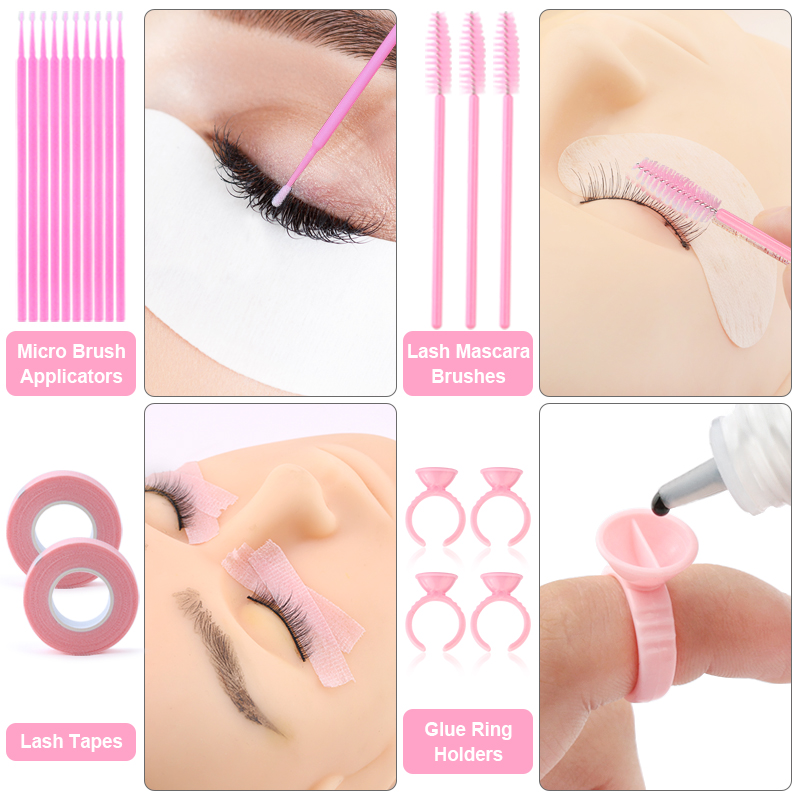 268PCS Eyelash Extensions Brus - Beauty Makeup Background 评论和价格