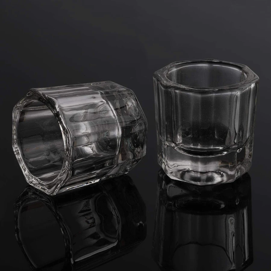 1Pc Mini Crystal Glass, Clear  - Blush Brush Kabuki 评论和价格