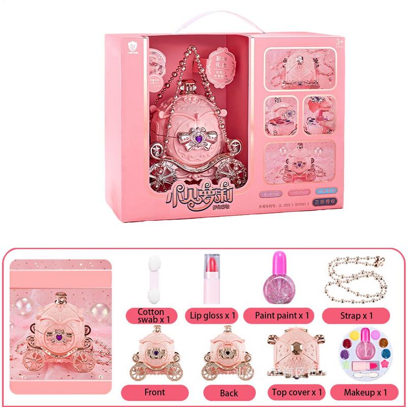 Girls Makeup Set Pink Carriage - Beauty Real Makeup 评论和价格
