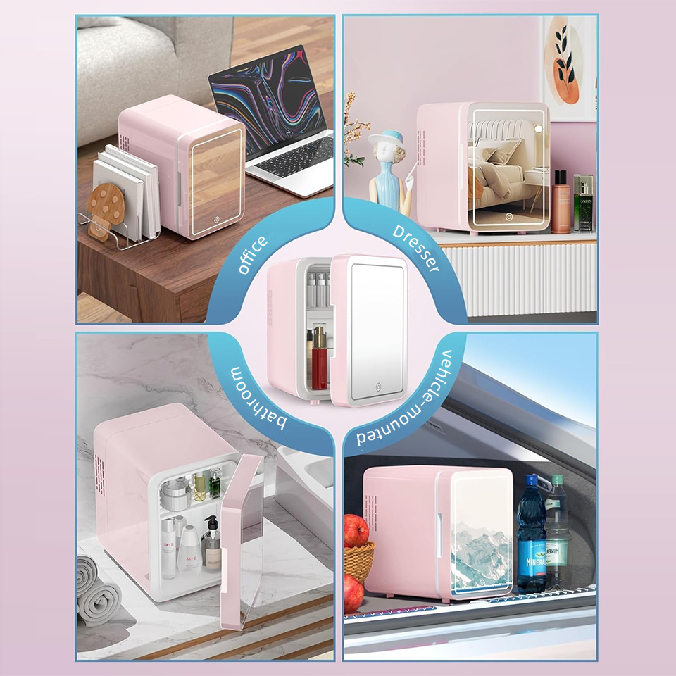 Yanace 6L/9L Mini Beauty Fridg - Beauty Makeup Fridge 评论和价格