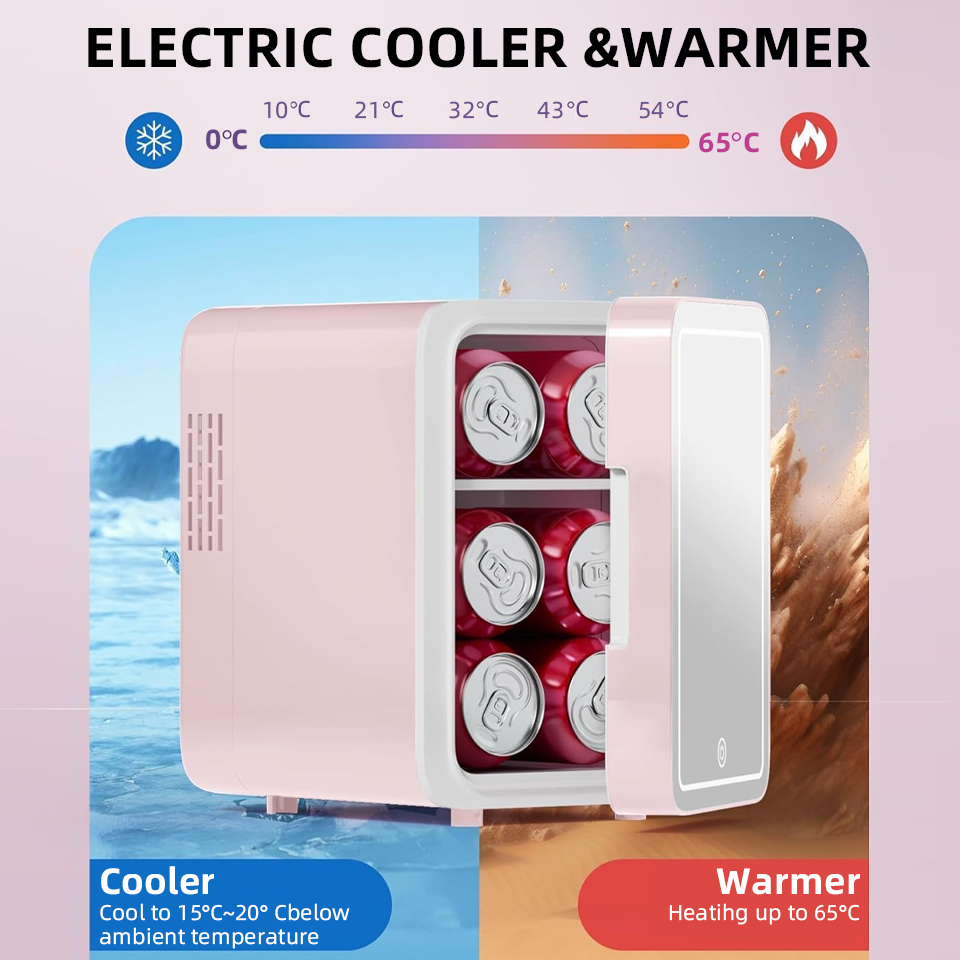 Yanace 6L/9L Mini Beauty Fridg - Beauty Makeup Fridge 评论和价格