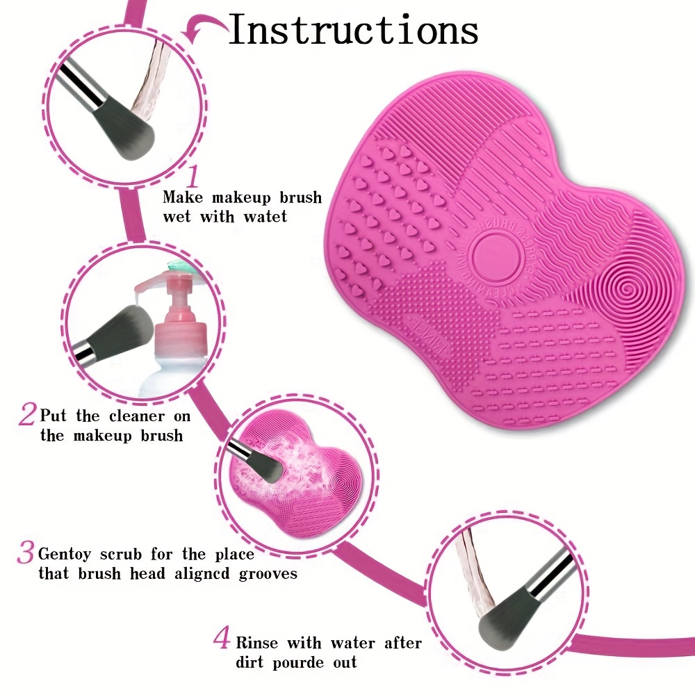 Apple Shaped Silicone  Makeup  - Beauty Makeup Products 评论和价格