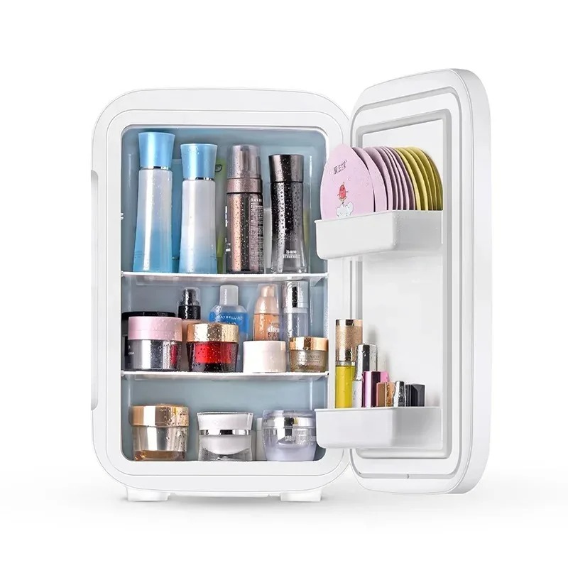Glass door finishing fridge ho - Beauty Makeup Fridge 评论和价格