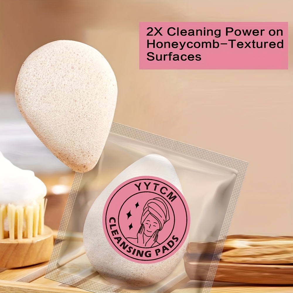 Walnut Seed Konjac Face Sponge - Kiss Beauty Makeup Remover 评论和价格