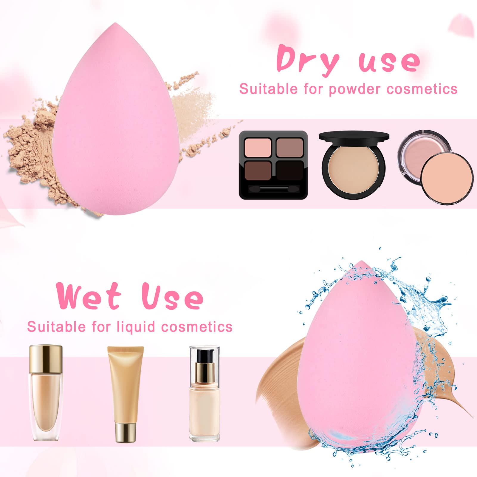 15 Pcs Makeup Sponge Set, Beau - Beauty Bay Makeup 评论和价格
