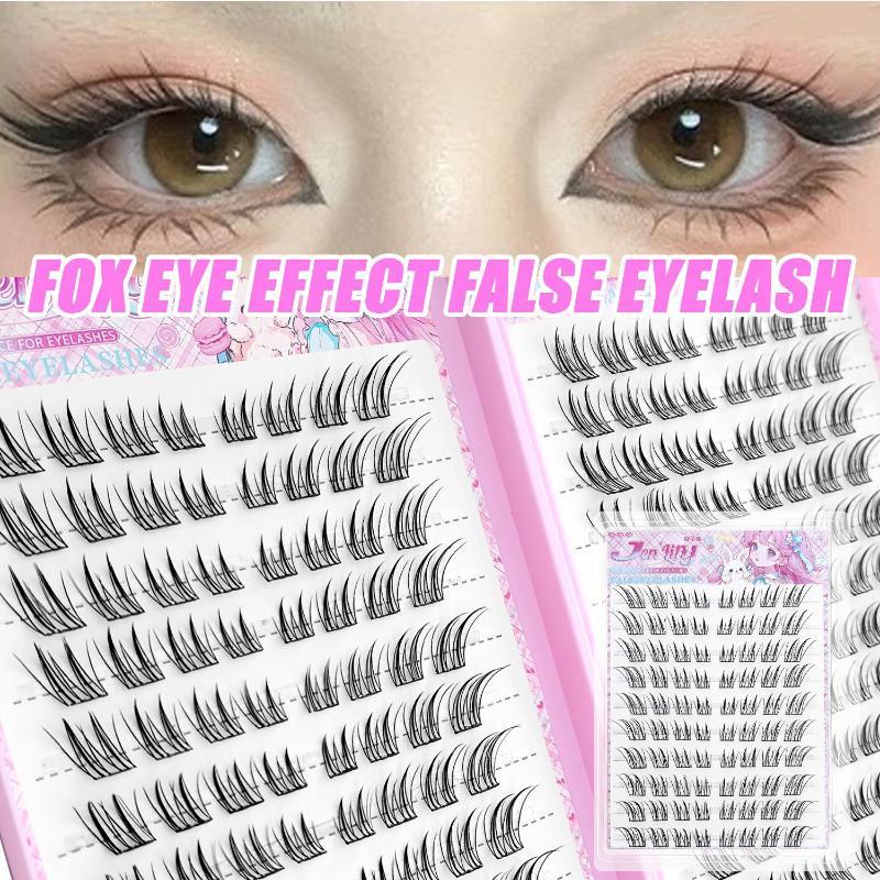 1 Box Natural Fox Eye Glue-Fre - False Eyelashes Natural 评论和价格