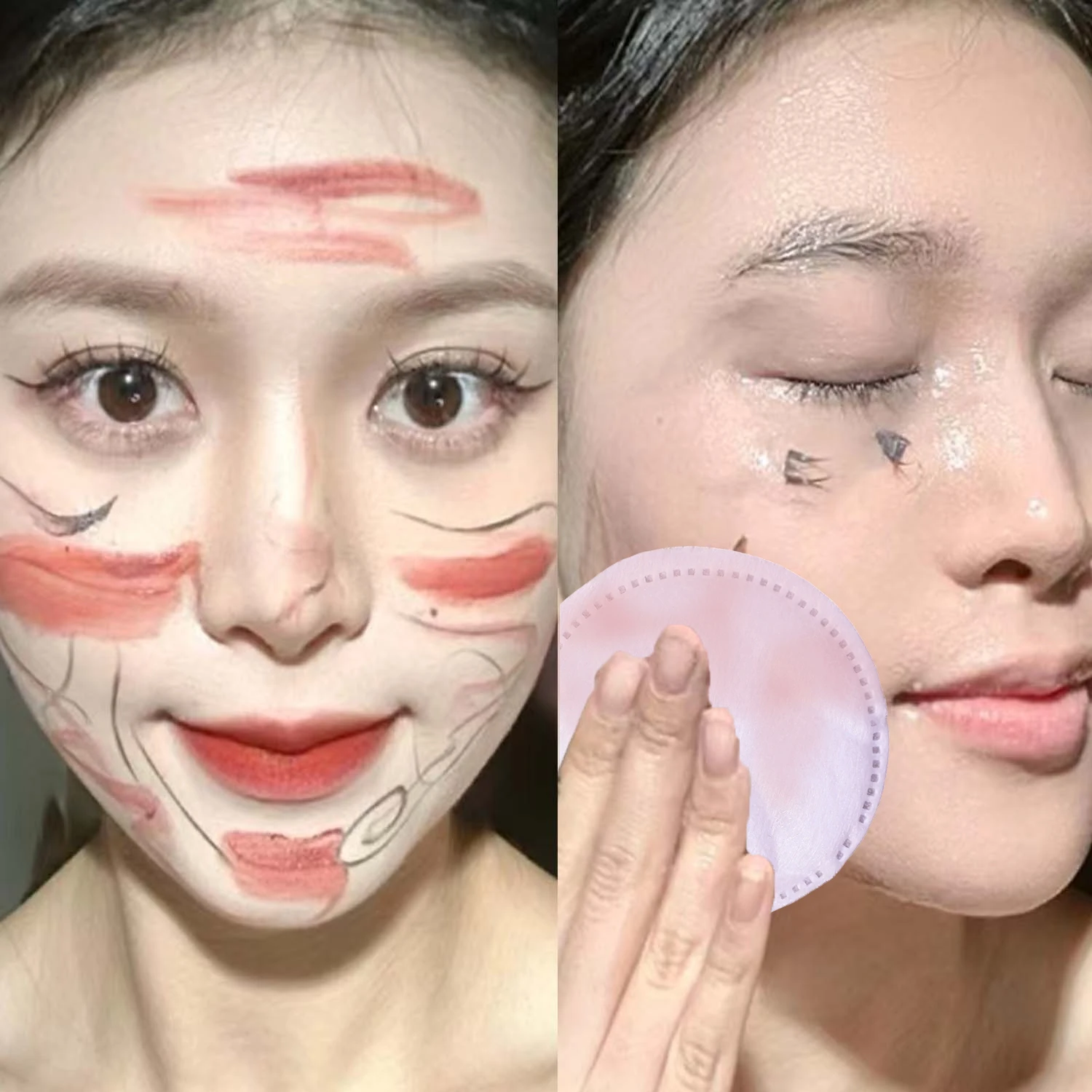 Disposable Makeup Remover Pads - Kiss Beauty Makeup Remover 评论和价格