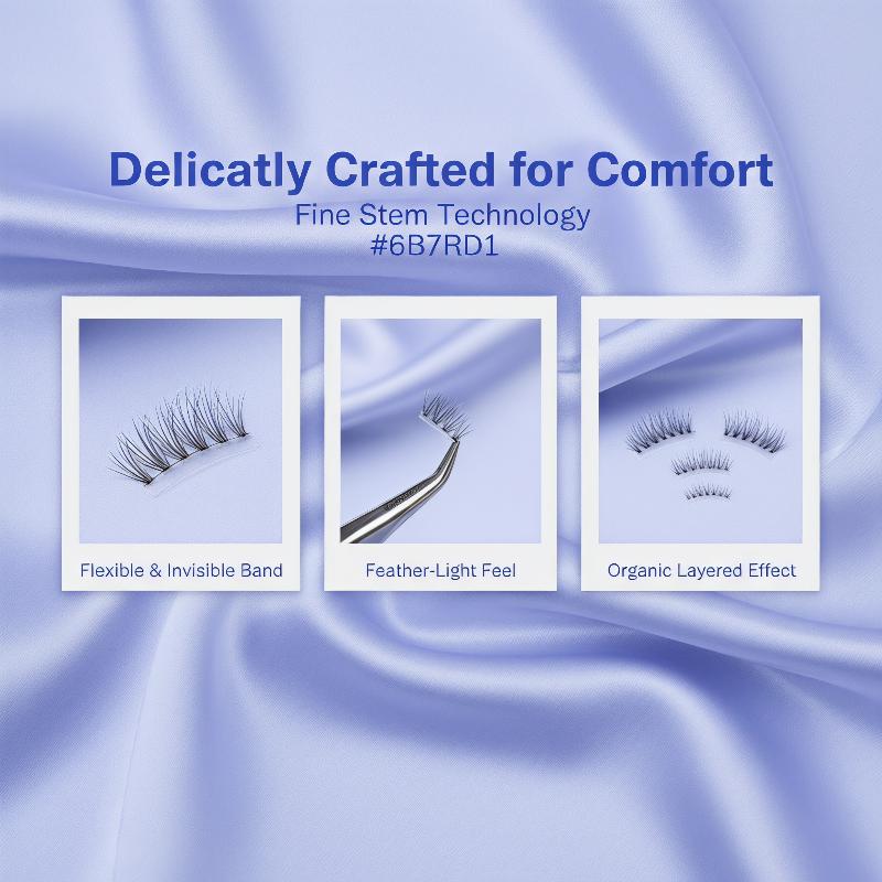 DIY Glue-Free False Eyelashes  - False Eyelashes Natural 评论和价格