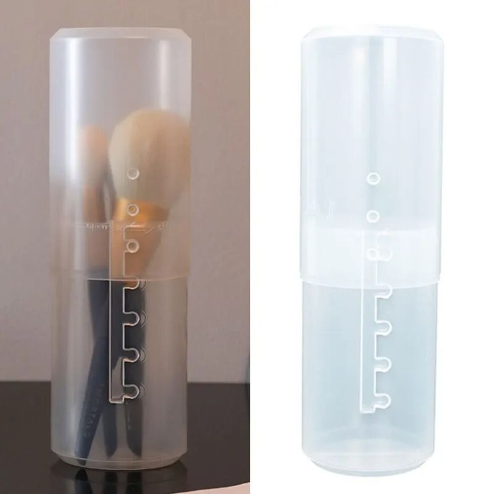 Transparent Makeup Brush Holde - Beauty Makeup Box 评论和价格