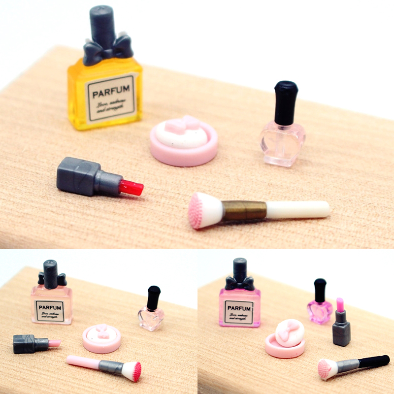 1 Set 1:12 Dollhouse Miniature - Blush Brush Kabuki 评论和价格