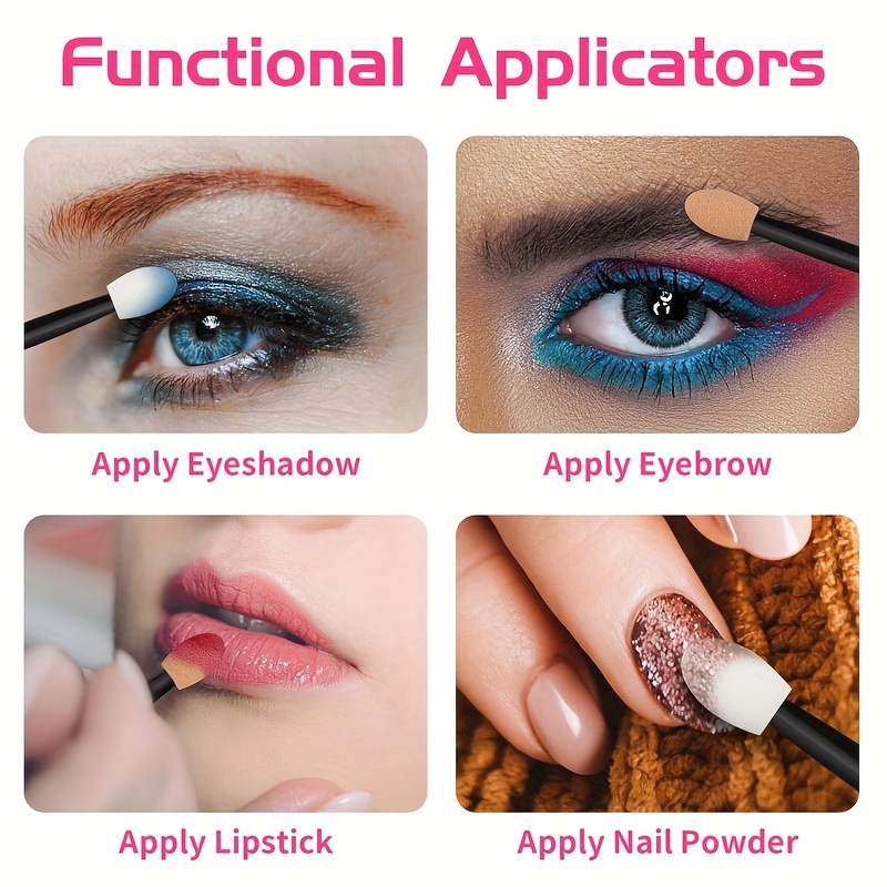 5/10Pcs Eyeshadow Applicator D - Beauty Makeup Products 评论和价格